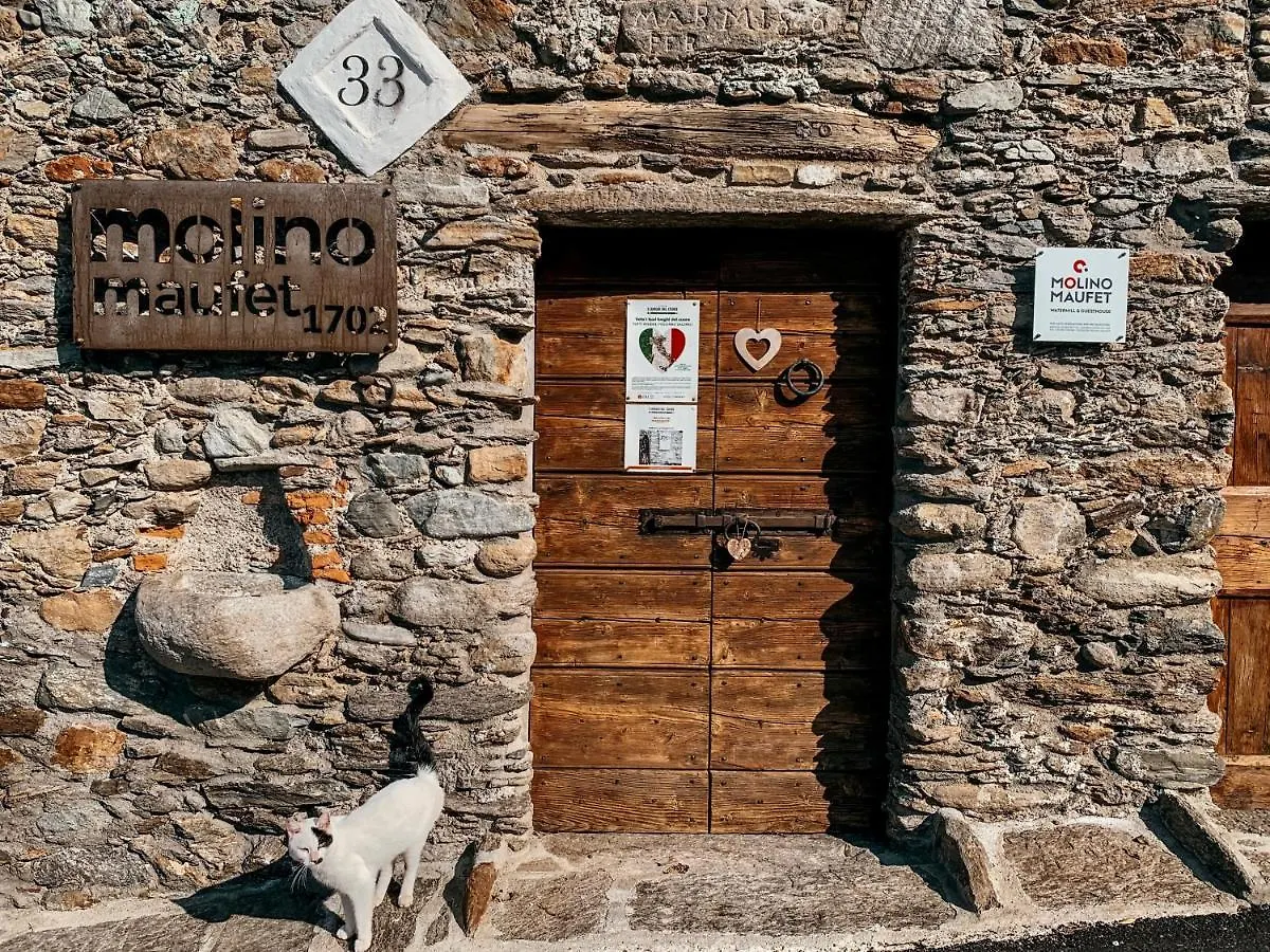 Alle Macine - Lake Como Heritage Home In Molino Maufet Watermill - Lake View Balcony 科利科