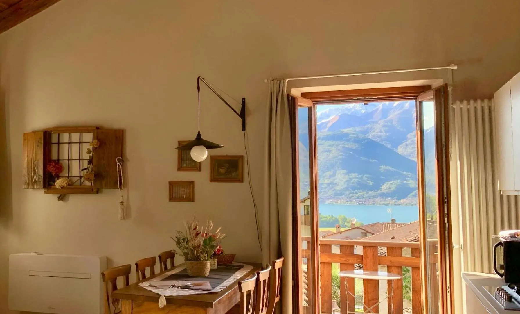 Alle Macine - Lake Como Heritage Home In Molino Maufet Watermill - Lake View Balcony 科利科