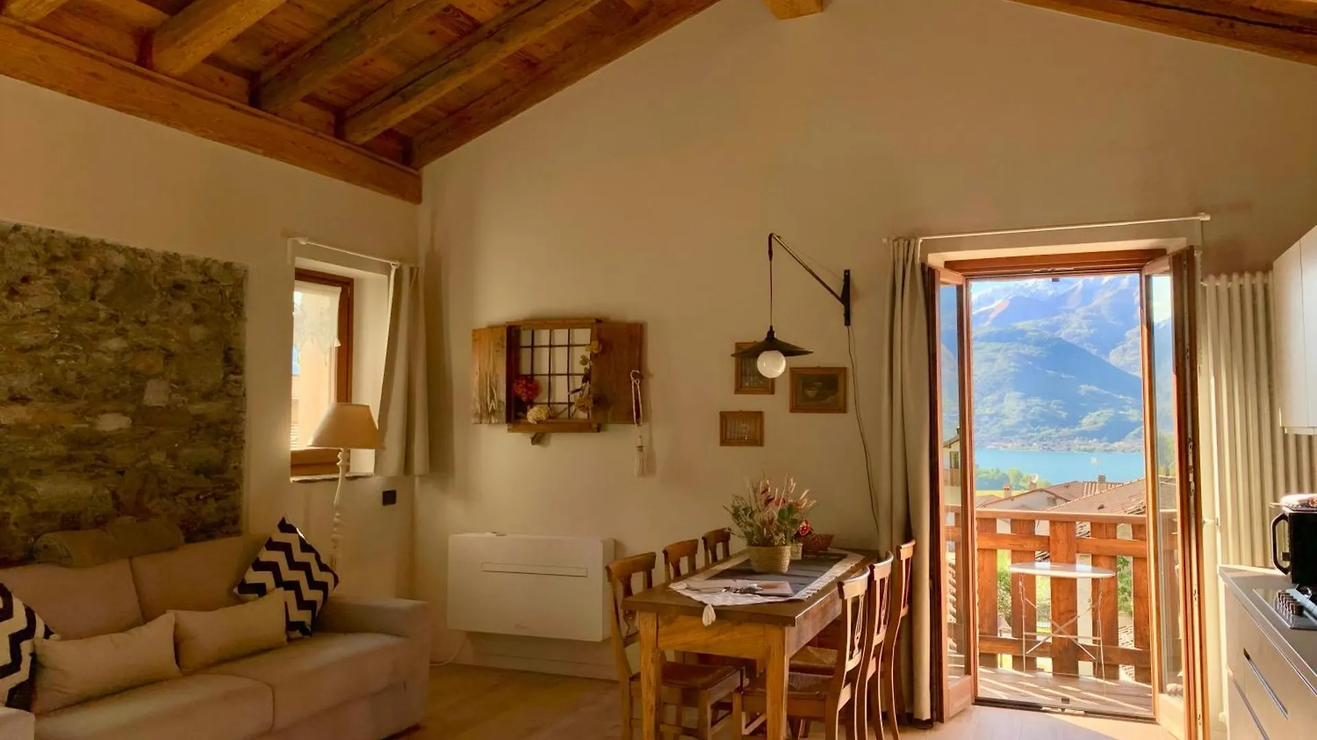 公寓 Alle Macine - Lake Como Heritage Home In Molino Maufet Watermill - Lake View Balcony 科利科